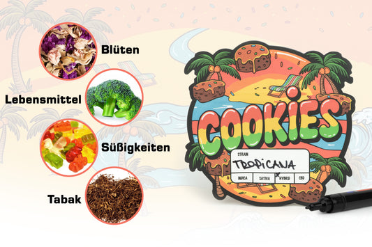 25 Premium Cali Packs "COOKIES" - Soft Touch Matte