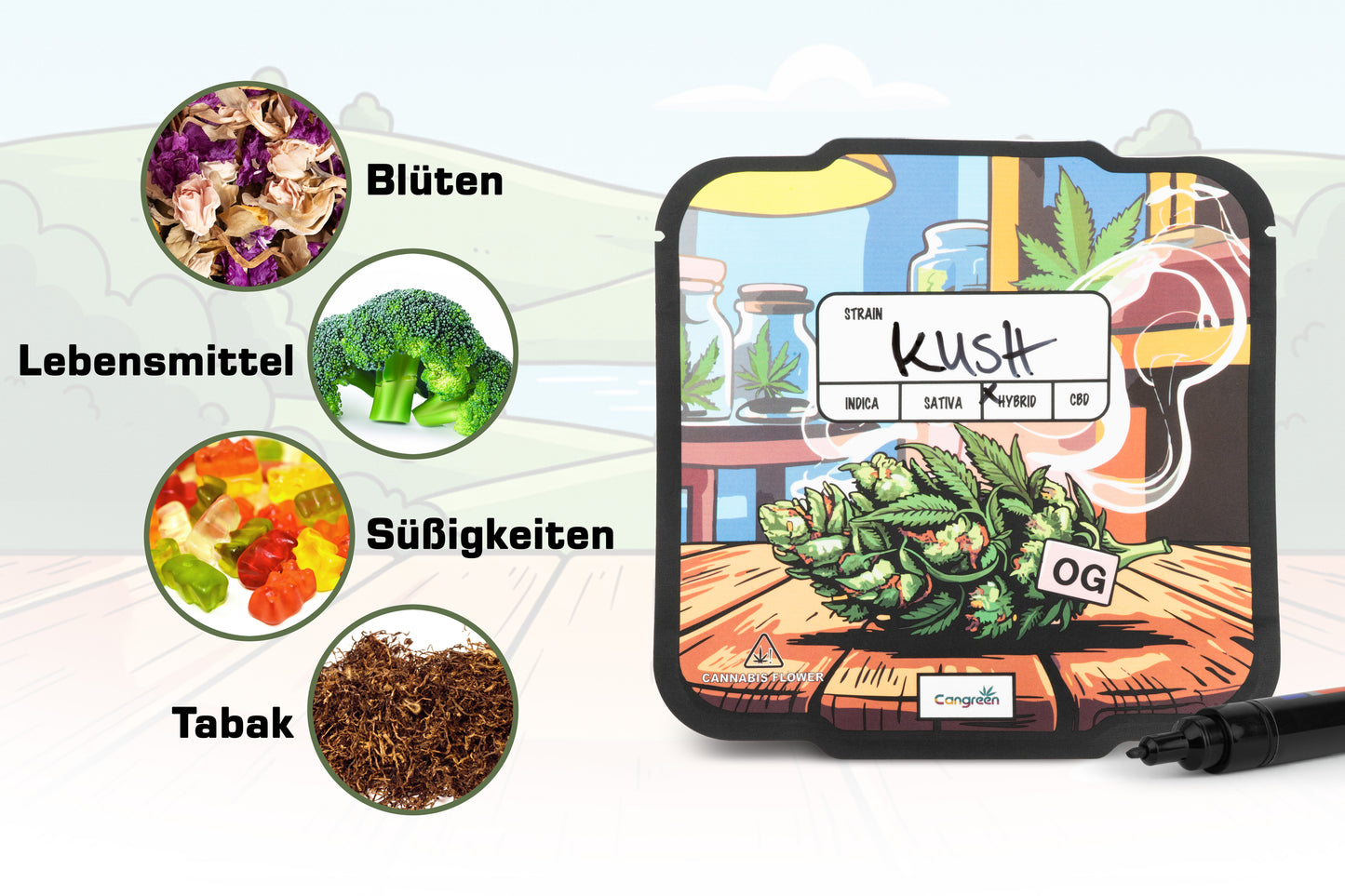 25 Premium Cali Packs "OG" - Soft Touch Matte