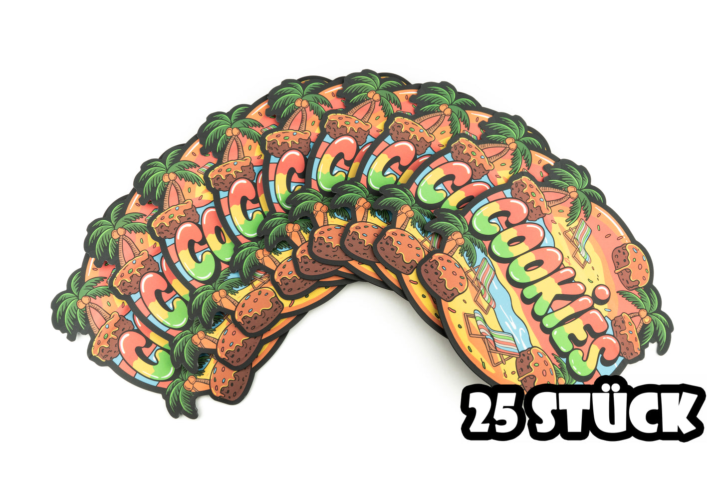 25 Premium Cali Packs "COOKIES" - Soft Touch Matte