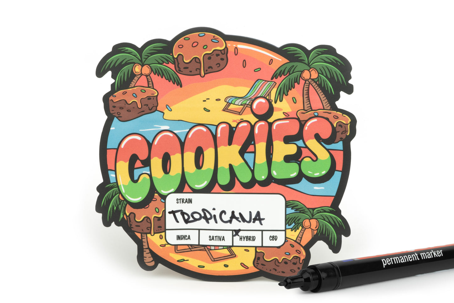 25 Premium Cali Packs "COOKIES" - Soft Touch Matte